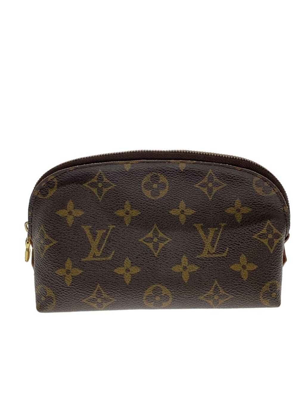 LOUIS VUITTON Pochette Cosmtique Monogram Canvas Brown